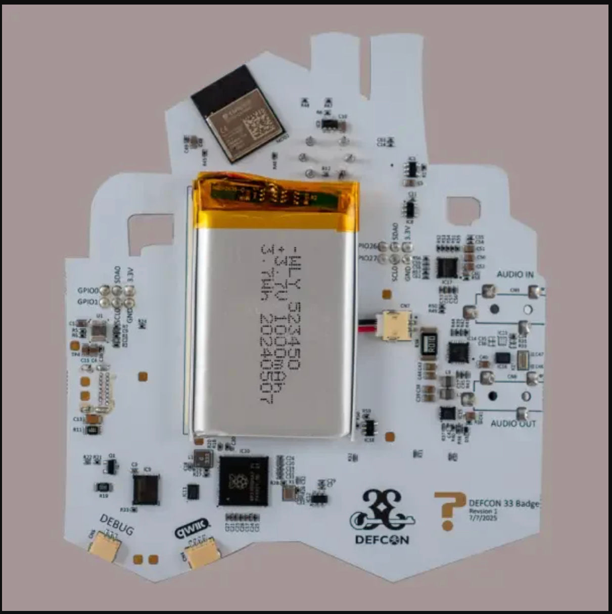 ICS Village Badge (DEFCON 2025 Version)