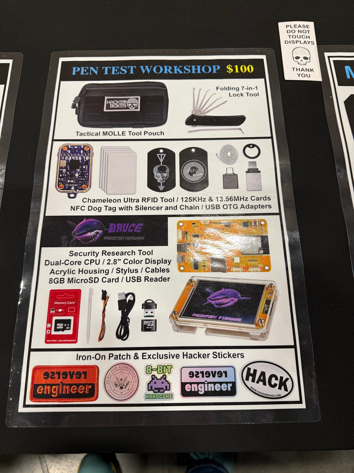 Pen Testing Workshop Assembly Kit